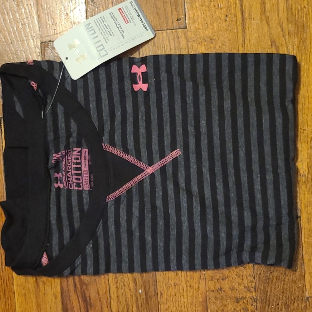 Under Armour Women's shirt Black/Pink/Gray